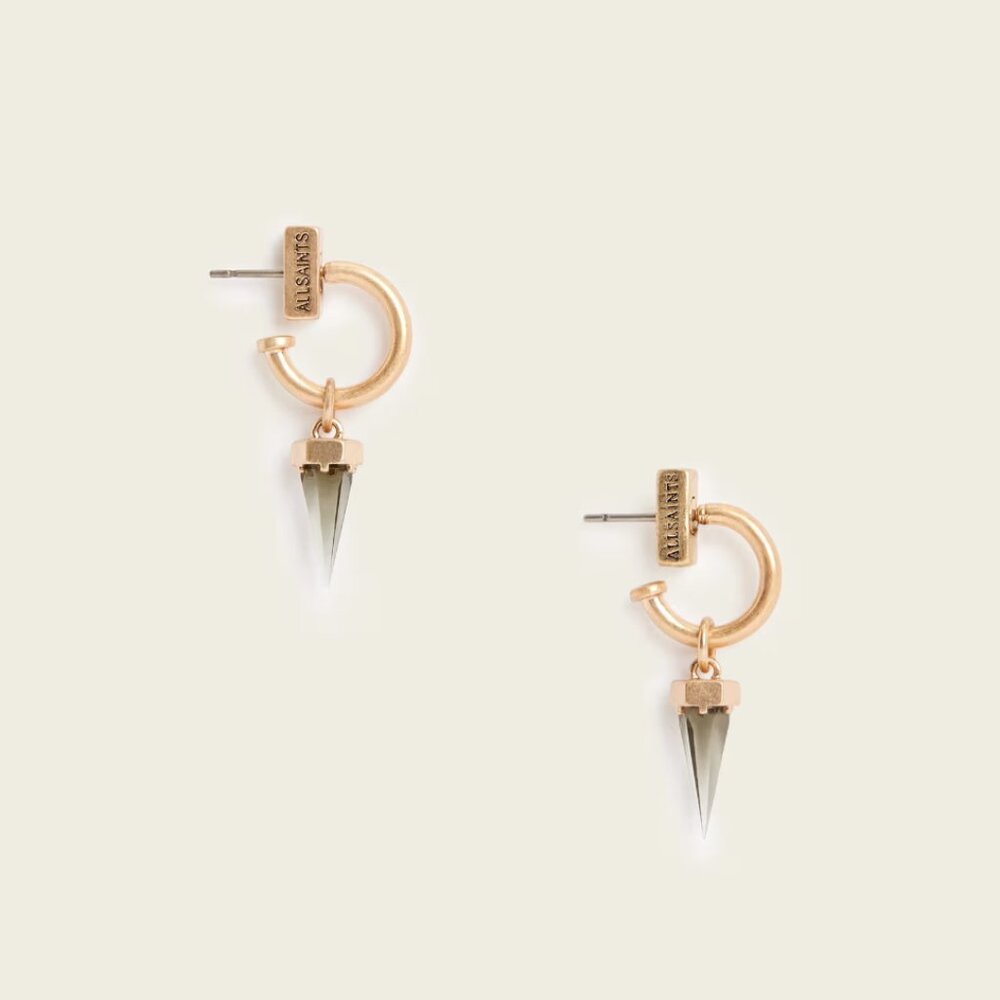All Saints Laio Spike Hoop Earrings